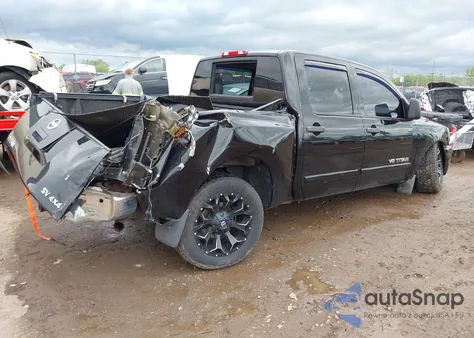 2011 Nissan Titan Sv из США, поврежденный, VIN 1N6AA0EC5BN315853